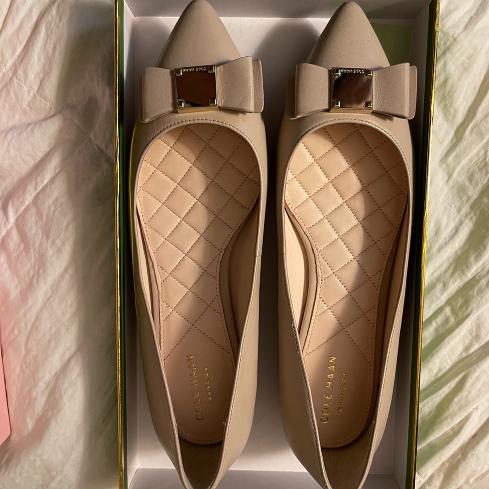 Cole Haan Pointed Toe Flats